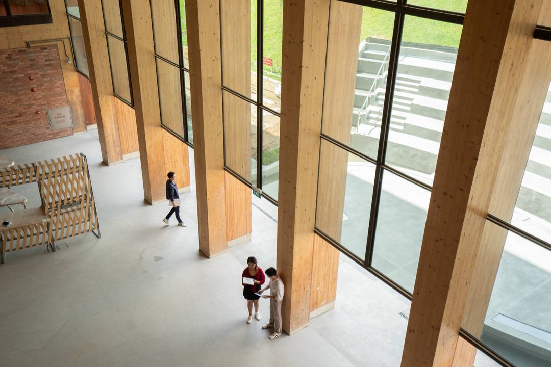 Ntu Singapore Launches Gaia The Largest Wooden Building In Asia