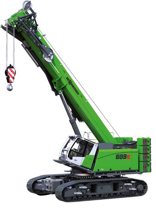 Sennebogen expands telescopic crawler crane range with 80-t model