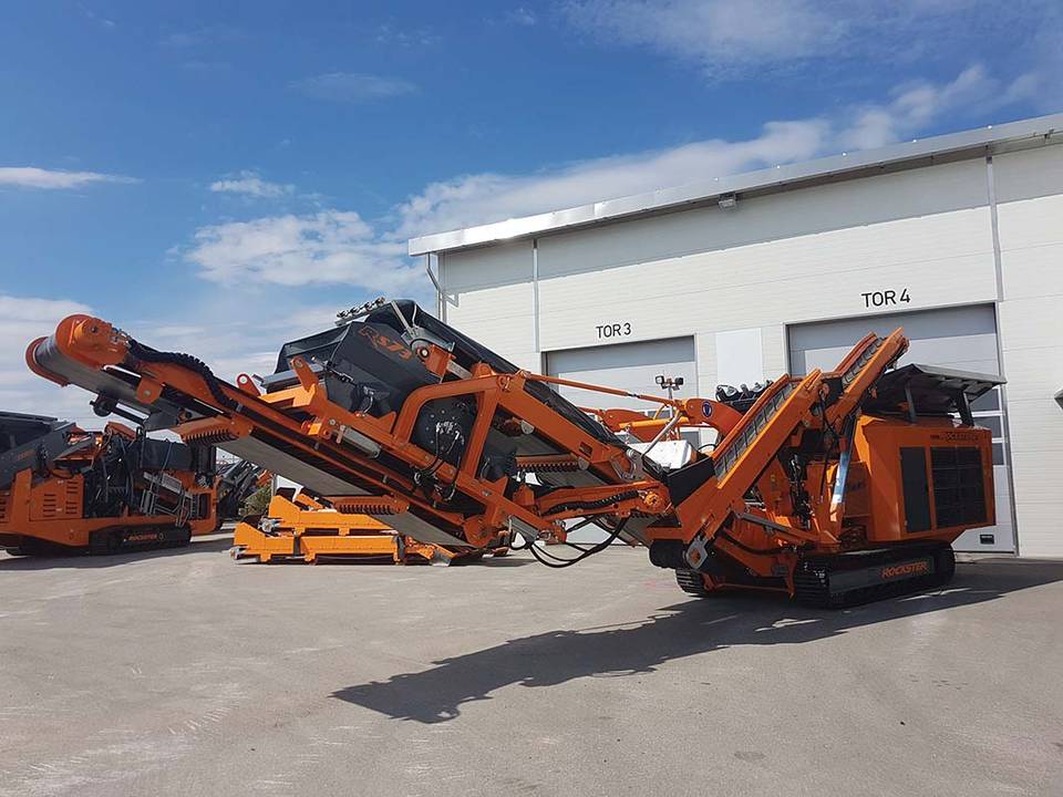 Panama R700 Compact and versatile Rockster R700 impact crusher