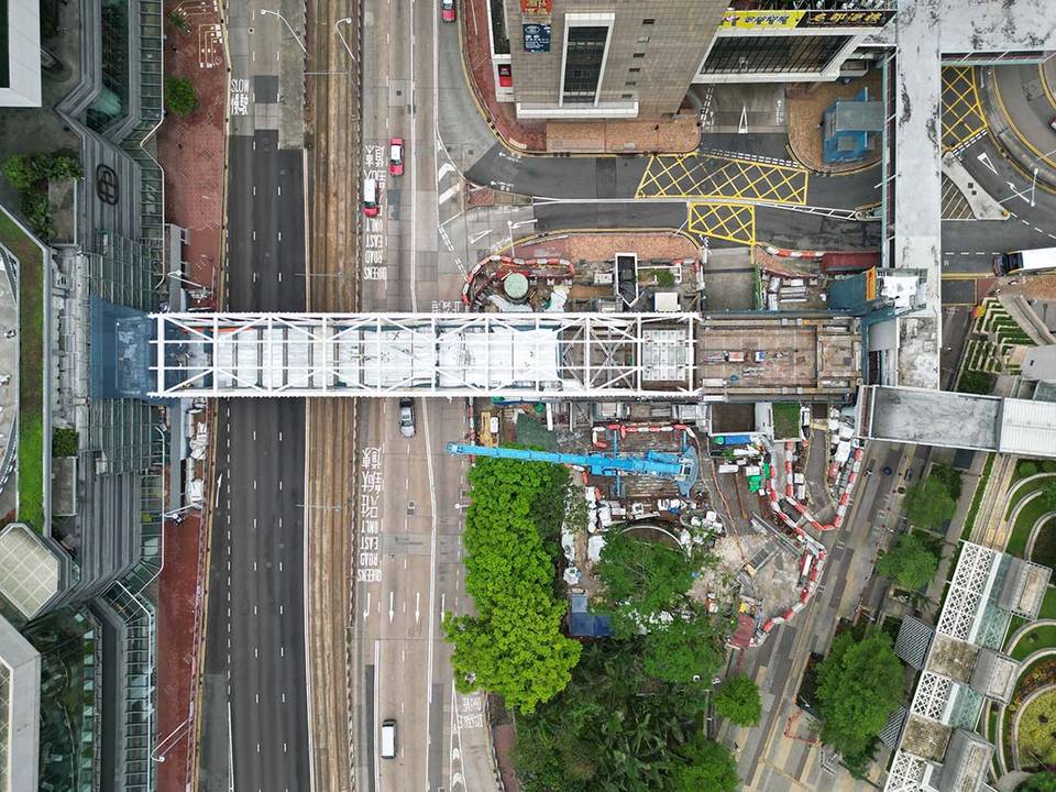 Gammon Construction completes Hong Kong’s Two Queensway Bridge project