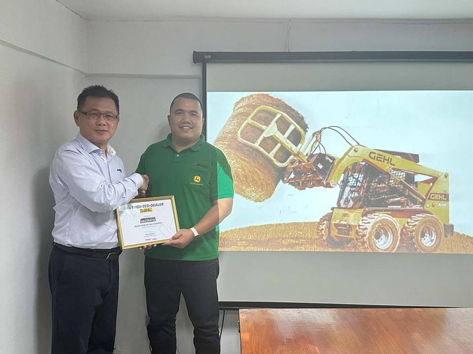 Abomar appointed as new dealer for Gehl equipment in Philippines